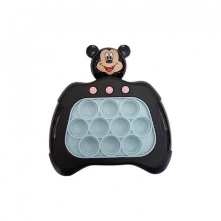 Jucarii interactive - Jucarie senzoriala antistres electronica  POP IT Mini Junior, 2002N, Negru