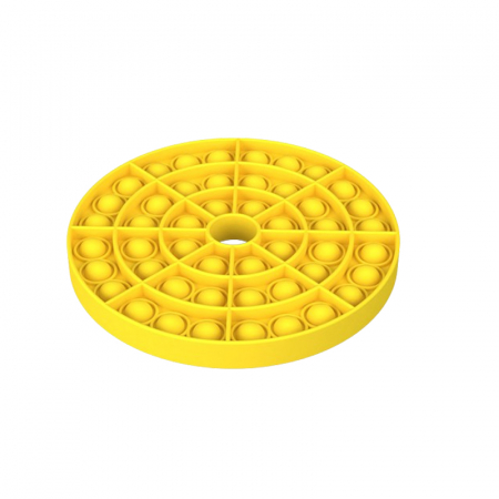 Jucarii interactive - Jucarie senzoriala antistres POP IT Midex 600483G, Galben