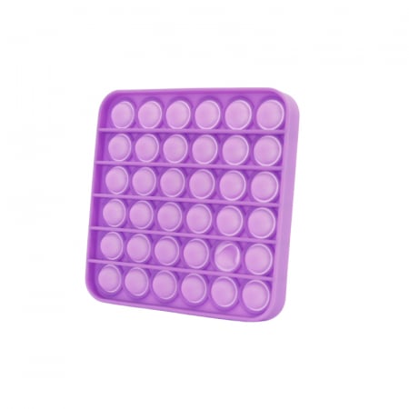 Jucarii interactive - Jucarie senzoriala antistres POP IT Midex 600537, Mov