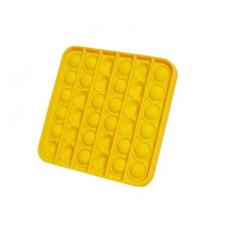 Jucarii interactive - Jucarie senzoriala antistres POP IT Midex 600537G, Galben