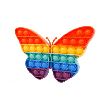 Jucarii interactive - Jucarie senzoriala antistres POP IT Midex 609820, Multicolor