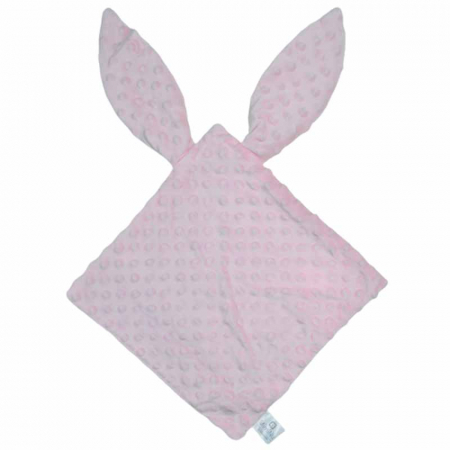 Jucarie senzoriala Iepuras 30 x 30 cm pentru fete MimiNu 430693-3, Gri [1]