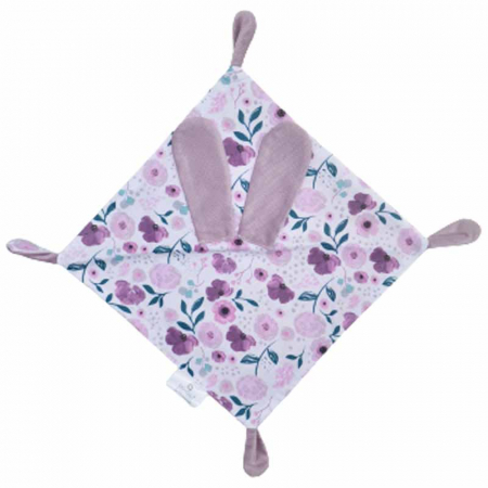 Joaca, activitati si ambalaje - Jucarie senzoriala Iepuras 30 x 30 cm pentru fete MimiNu 431720-1, Mov