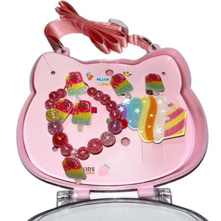 Jucarie trusa accesorii fashion Piccolino 462RO, Roz [2]