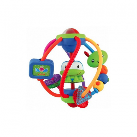 Jucarii bebelusi - Jucarie zornaitoare educativa-Baby Mix PL-318173AL, Albastru