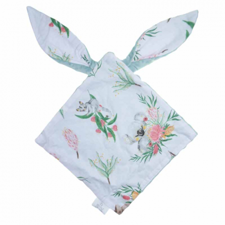 Joaca, activitati si ambalaje - Jucarie senzoriala Iepuras 30 x 30 cm pentru baieti MimiNu 430693-1, Multicolor