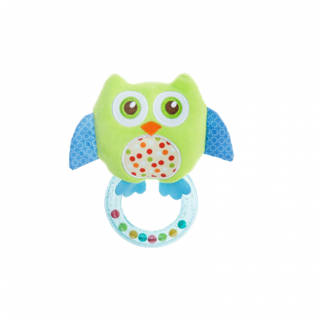 Jucarie zornaitoare pentru bebelusi Akuku Bufnita A0381, Multicolor [0]