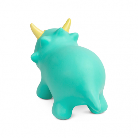Jucarie saritoare de cauciuc Dinu Toyz 97849, Verde [1]