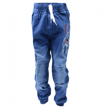 Pantaloni - Blugi pentru baieti Kidea KDA-1-98, Albastru
