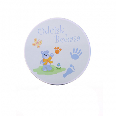 Amprenta bebe - Kit pentru amprente Odcisk Bobasa 116291AL, Albastru