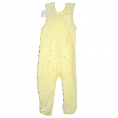 Salopeta fara maneci pentru fete Koala Bobas Fashion 827-G-80, Galben [1]