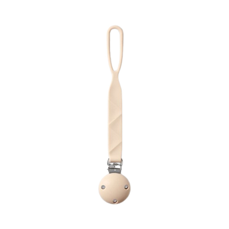 Suzete - Lant din silicon pentru suzeta, BabyOno 1469/03, Crem