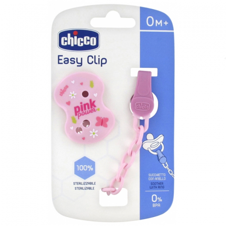 Lant pentru suzeta Chicco Easy Clip 129621-1, Roz [2]