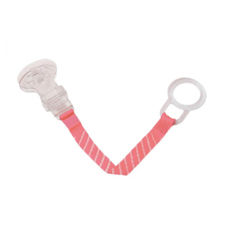 Suzete - Lant pentru suzeta Dr. Brown's Soother Clip 009901-RZ, Roz