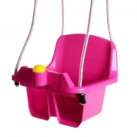 Leagane de exterior - Leagan cu franghie pentru fete 29 x 26 x 33 cm Dorex 002105-R, Roz