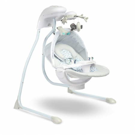 Joaca, activitati si ambalaje - Leagan electric pentru bebelusi Caretero Raffi MJ2103-18, Multicolor