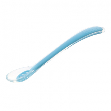 Vesela si tacamuri bebelusi - Lingurita din silicon pentru bebelusi 4+ luni Canpol Babies 51/010