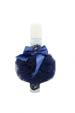 Lumanari botez - Lumanare botez Mini Junior LMNB1-B