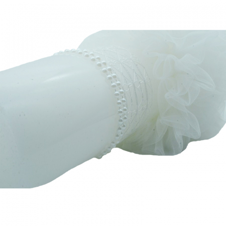 Lumanare pentru botez 30 x 7 cm Mini Junior LB-01 [1]