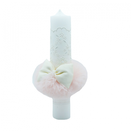 Botezul bebelusului - Lumanare pentru botez 30 x 7 cm Mini Junior LB-06