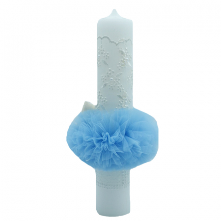 Lumanare pentru botez 30 x 7 cm Mini Junior LB-07 [4]