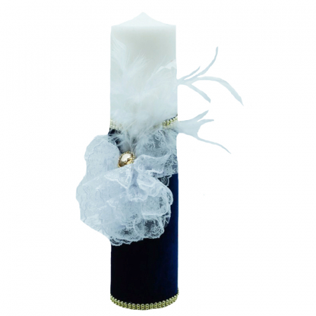 Lumanari botez - Lumanare pentru botez 30 x 7 cm Mini Junior LB-11