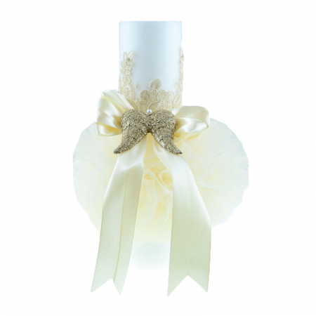 Lumanari botez - Lumanare pentru botez 30 x 7 cm Mini Junior LB-17