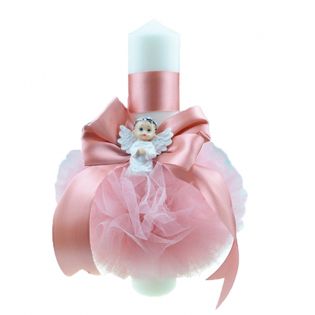 Botezul bebelusului - Lumanare pentru botez 30 x 7 cm Mini Junior LB-33