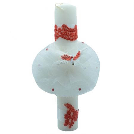 Lumanari botez - Lumanare pentru botez 40 x 7 cm Mini Junior LB-B3