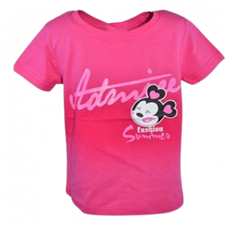 Tricouri fete - Tricou cu Minnie pentru fete Happy House HH-0606-2, Fucsia