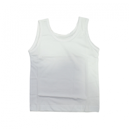 Lenjerie intima - Maiou pentru baieti Marcinkowski 401091-1, Alb