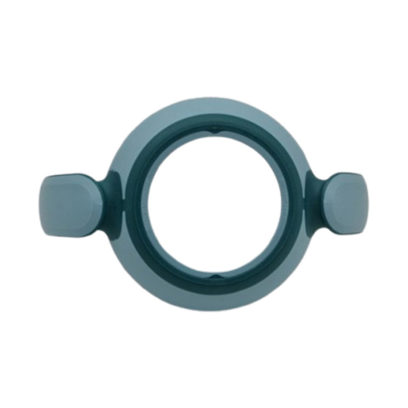 Maner suport pentru biberoanele cu cioc, Nuk Nature Sense de 150 ml, Nuk 1209BC, Albastru [1]