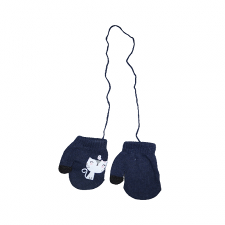 Manusi - Manusi pentru fete Club RED-0107G, Bleumarin