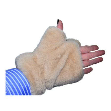 Manusi reversibile, din plus, model Labubu, pentru copii, Mini Junior MR3110M-1, Maro [3]