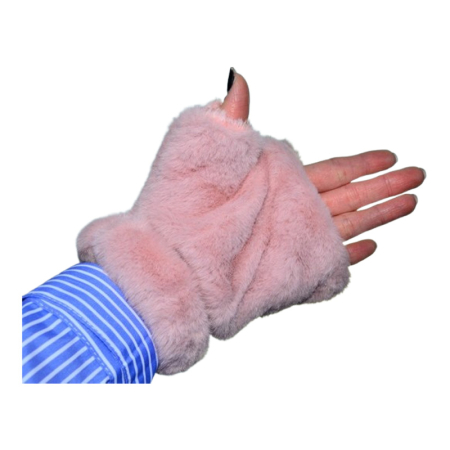 Manusi reversibile, din plus, model Labubu, pentru copii, Mini Junior MR3110R-5, Roz [3]