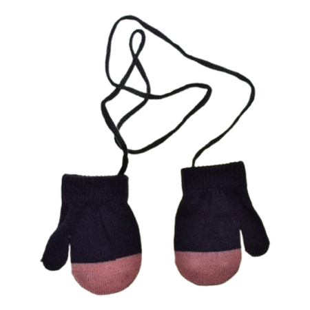 Manusi simple, cu snur, pentru copii, Mini Junior MS3110M2-1, Mov [1]