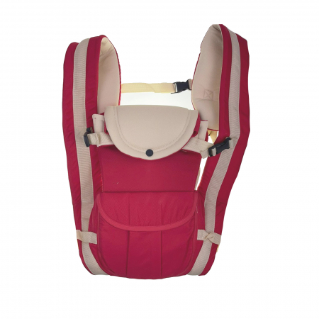 Hamuri si marsupii - Marsupiu 4 luni+ Mini Junior Q835R, Rosu