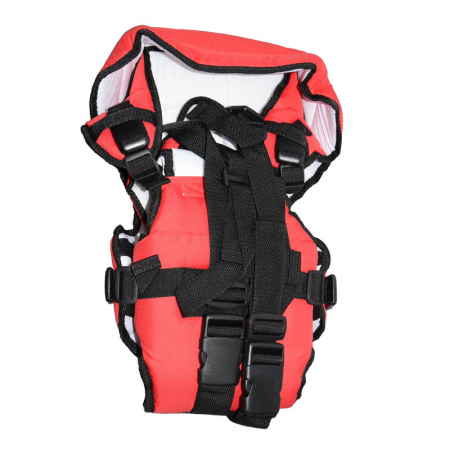 Marsupiu ergonomic 0+ luni Womar Bambo 502779, Rosu [1]