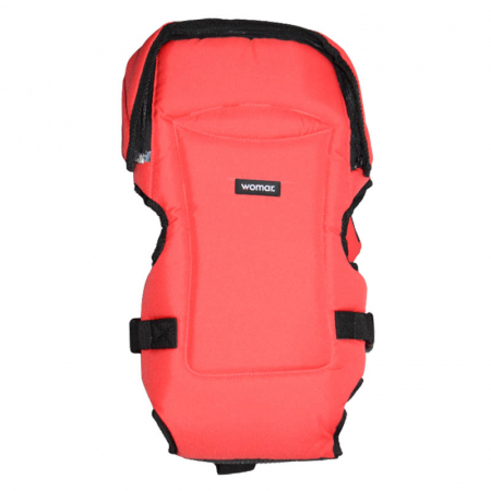 Accesorii gravide si mamici - Marsupiu ergonomic 0+ luni Womar Bambo 502779, Rosu