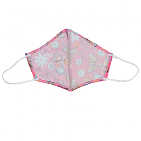 Masca de protectie faciala pentru fete Mini Junior MPF123, Roz [1]