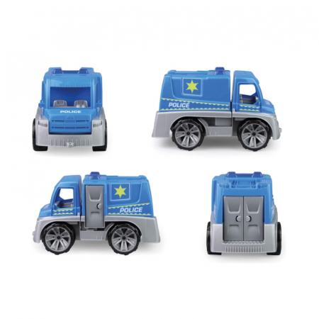 Masina de politie cu figurina pentru copii Lena Truxx 869602, Albastru [2]