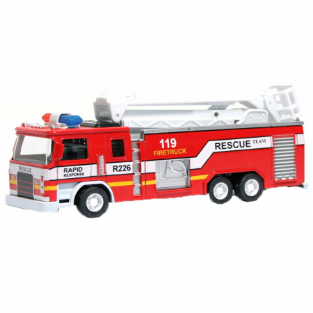 Joaca, activitati si ambalaje - Masina de pompieri pentru baieti Midex 445510R, Rosu