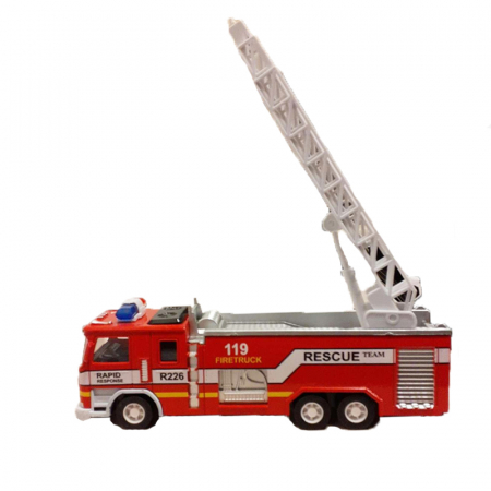 Masina de pompieri pentru baieti Midex 632-7-1, Rosu [1]