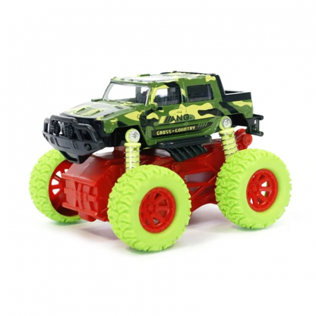 Joaca, activitati si ambalaje - Masina de teren cu suspensii 12 cm  Midex K150A2V, Verde