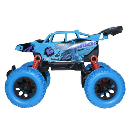 Joaca, activitati si ambalaje - Masina de teren cu suspensii 10 cm  Midex K151A2A, Albastru