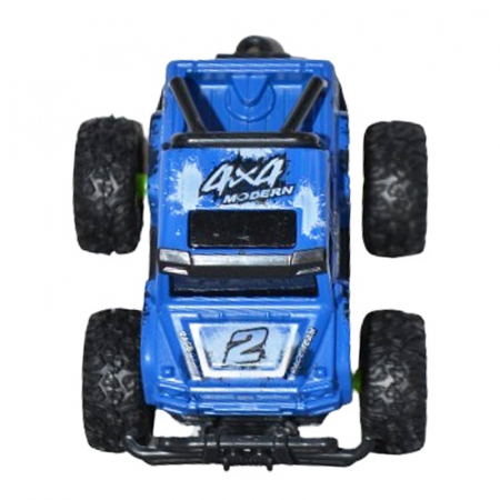 Jucarie masina de teren gip cu suspensii 12 cm Midex K152A2A, Albastru [1]