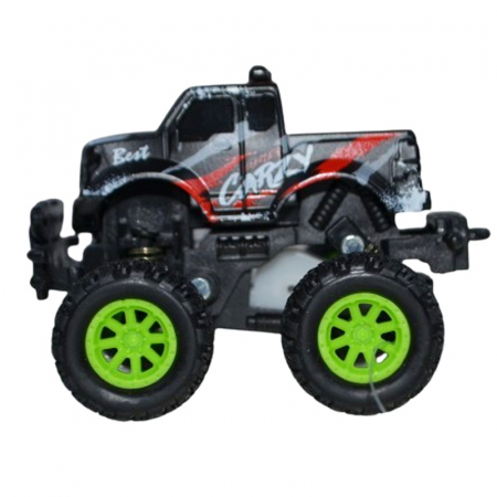 Joaca, activitati si ambalaje - Masina de teren gip cu suspensii 12 cm Midex K152A2N, Negru