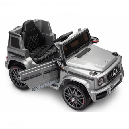 Masina electrica cu telecomanda 12 V Toyz Mercedes AMG G63 387239, Gri [15]