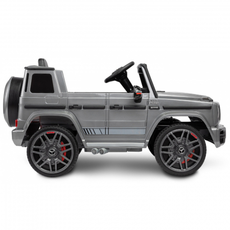 Masina electrica cu telecomanda 12 V Toyz Mercedes AMG G63 387239, Gri [7]