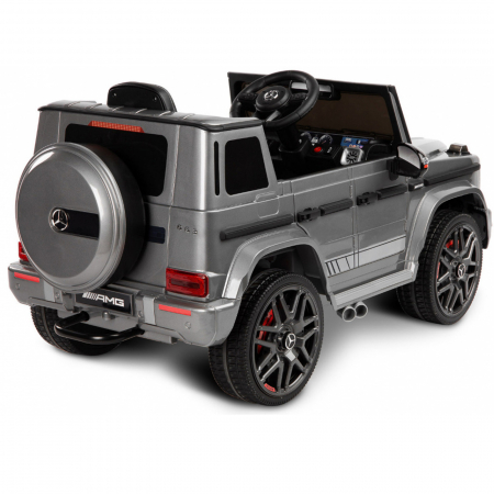 Masina electrica cu telecomanda 12 V Toyz Mercedes AMG G63 387239, Gri [2]
